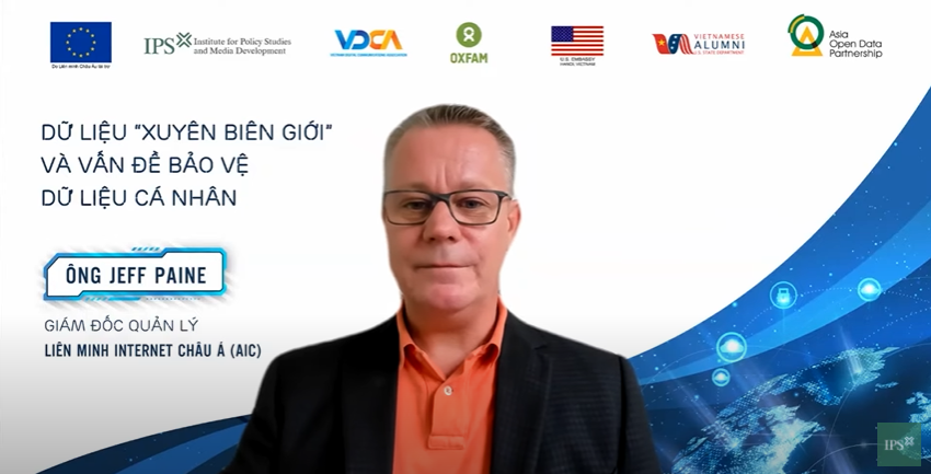 Ông Jeff Paine, Giám đốc điều hành Liên minh Internet Châu Á (Asia Internet Colliation)